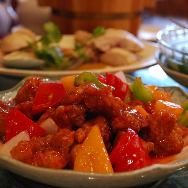 Chop-Suey mit verschiedenem Gemüse