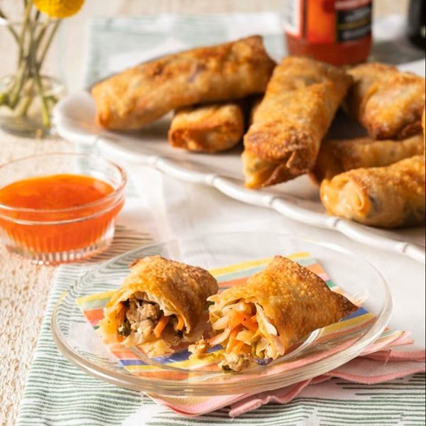 Vegetarische Frühlingsrollen (6 Stk.)